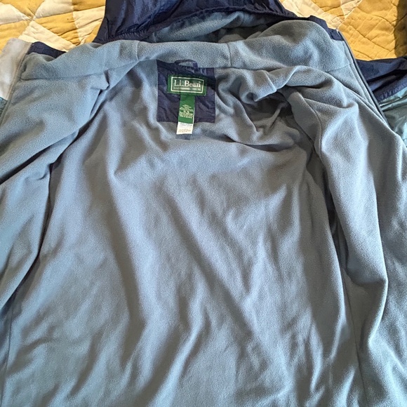L.L Bean Fleece Lined Hooded Jacket Coat Youth 18 - Picture 5 of 11